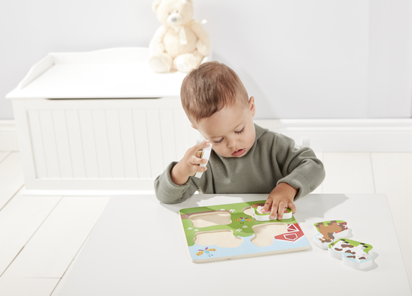 Happy Hill Farm Wooden Puzzle