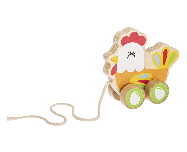 Happy Hill Farm Wood Pull Toys