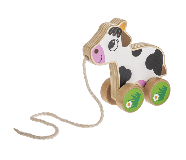 Happy Hill Farm Wood Pull Toys