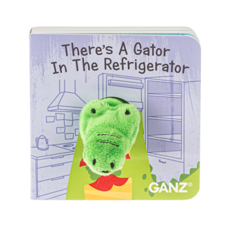 Ripples Alligator Finger Puppet Book