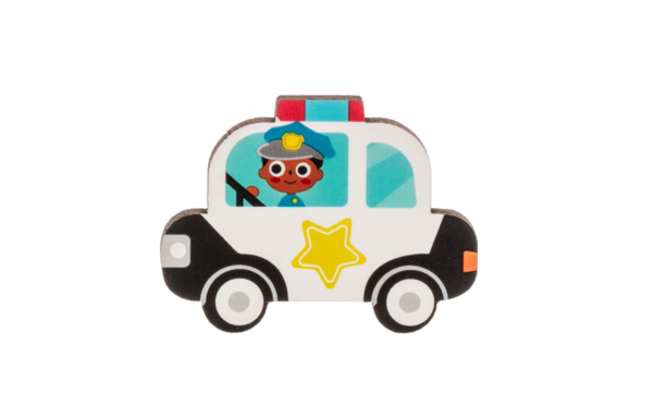 Wooden Transportation Layered Puzzle-12mo+