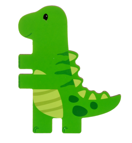 Wooden Dino Layered Puzzle 12mo+