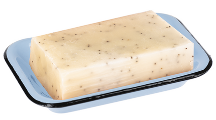 Layered 2-Piece Enamel Painted Soap Dish