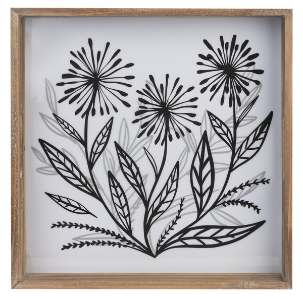 Dandelion Large Square Tray, Small Square Tray