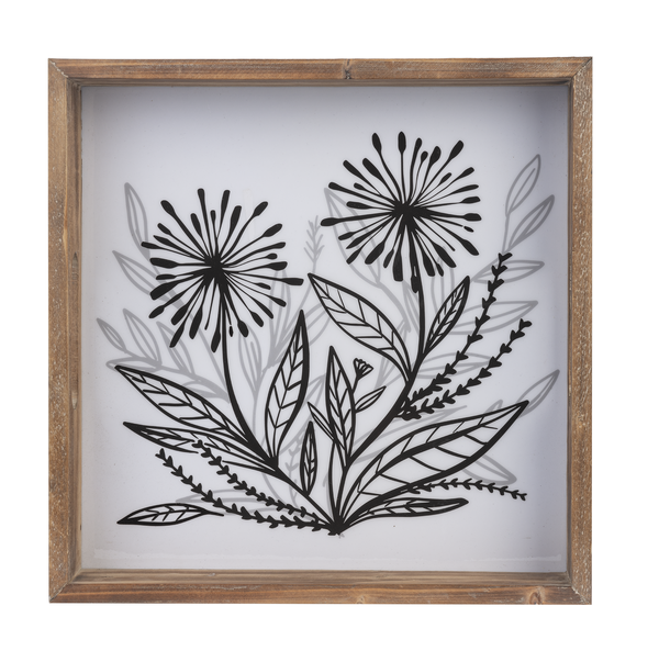 Dandelion Large Square Tray, Small Square Tray