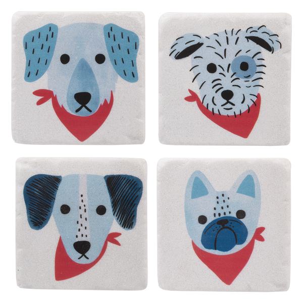 Dog Coaster (4 pc. set)