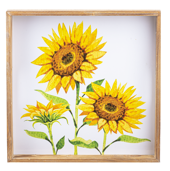 Sunflower Large Square Tray, Small Tray