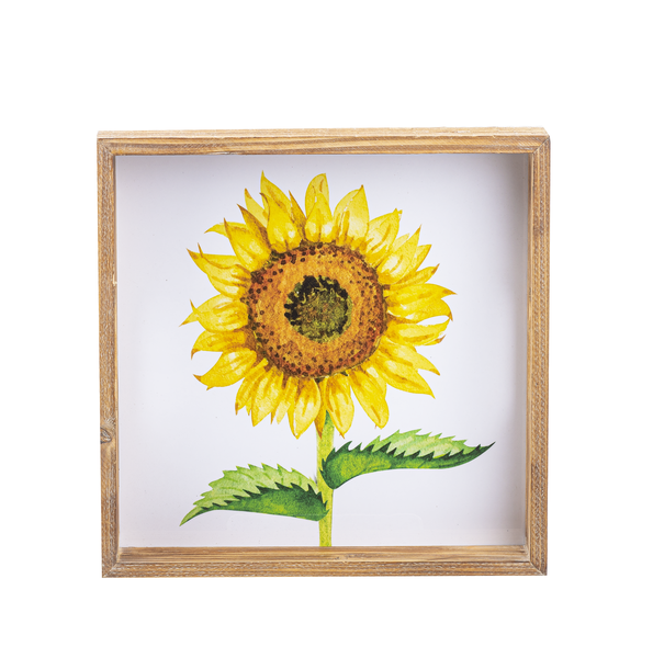 Sunflower Large Square Tray, Small Tray