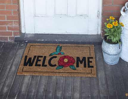 Hummingbird Doormat