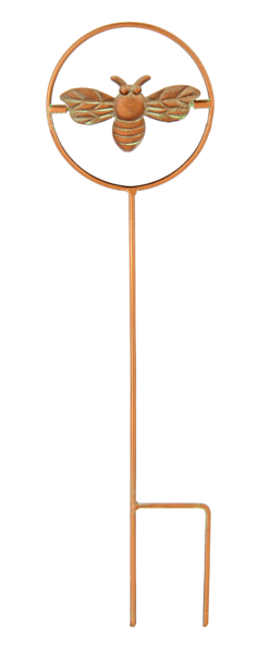 Copper Patina Mini Kinetic Garden Stake