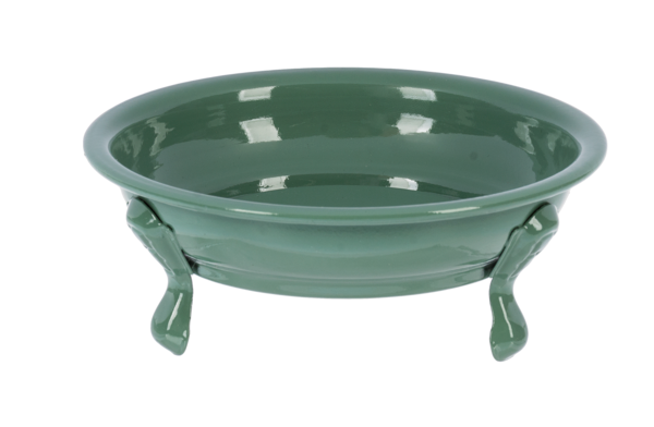 Boho Clawfoot Enamel Round Tub