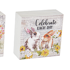 Bunnies in Love Block