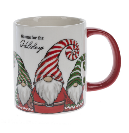 Peppermint Gnome Christmas 12 oz Mug