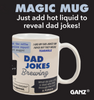 Dad Jokes Magic Ceramic Hot Beverage Mug