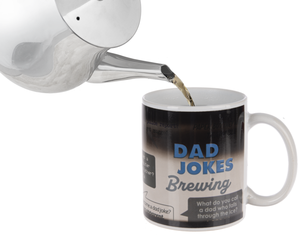 Dad Jokes Magic Ceramic Hot Beverage Mug