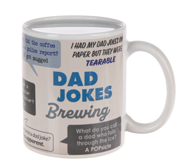 Dad Jokes Magic Ceramic Hot Beverage Mug