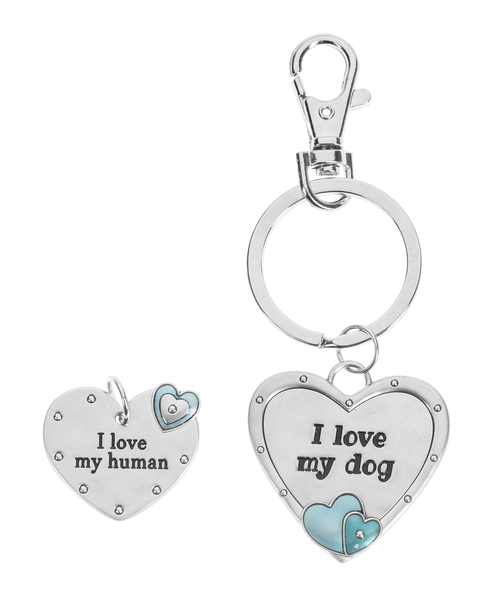 Pet Tag and Key Ring Set