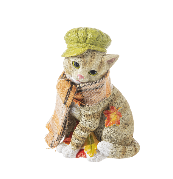 Pets in Plaids - Cat Figurines