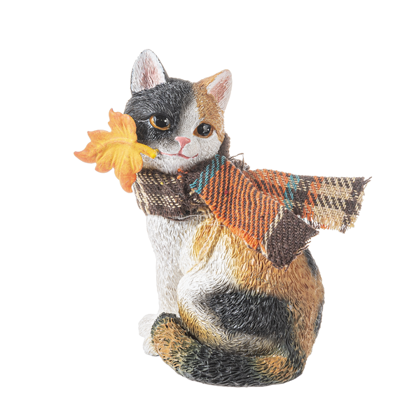 Pets in Plaids - Cat Figurines