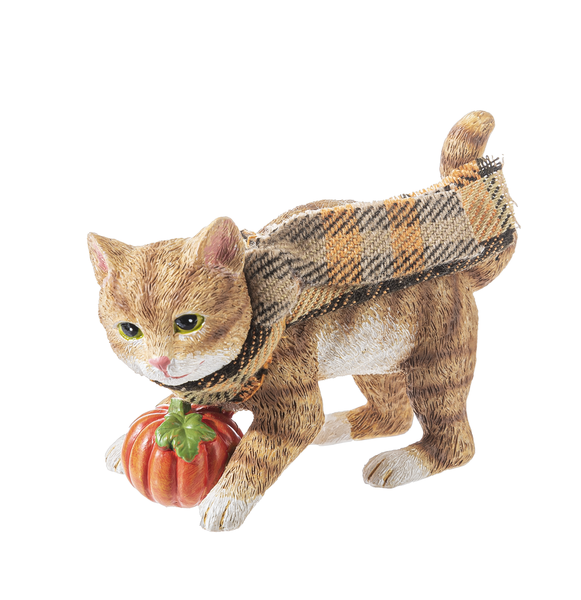 Pets in Plaids - Cat Figurines