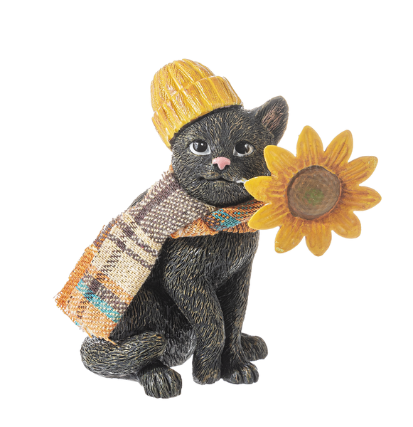 Pets in Plaids - Cat Figurines