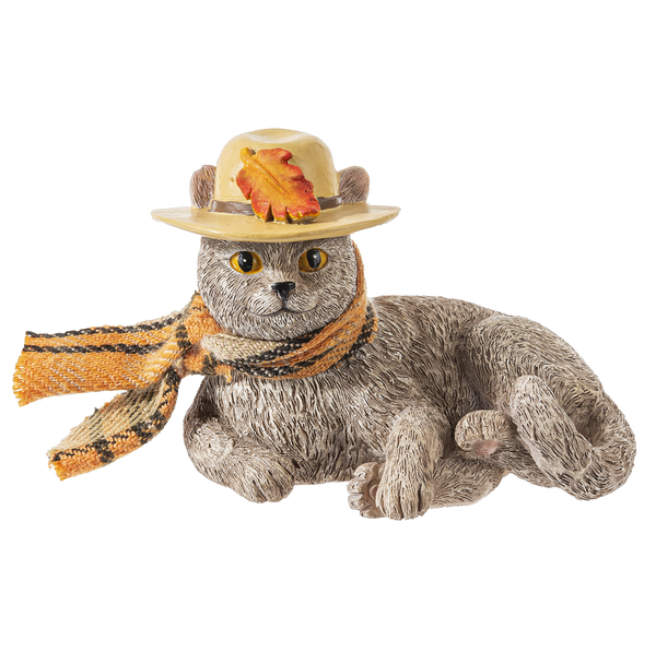 Pets in Plaids - Cat Figurines