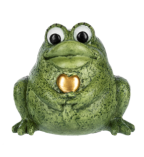 Kissy Face Frog- Figurine