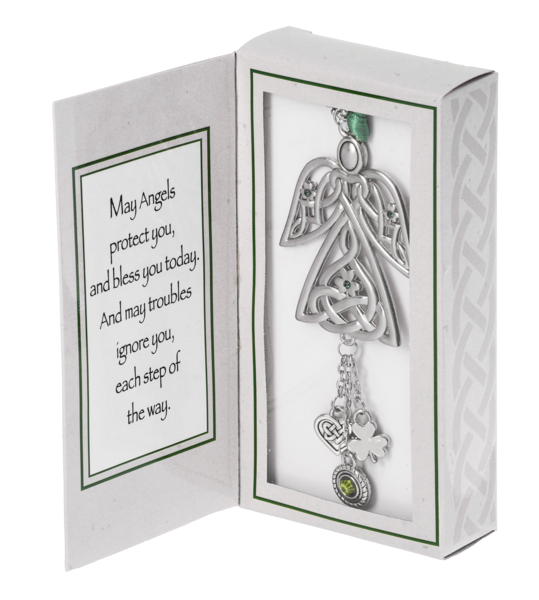 Celtic Blessings Anywhere Charm/Ornament in a Gift Box