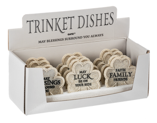 Shamrock Blessings Trinket Dish