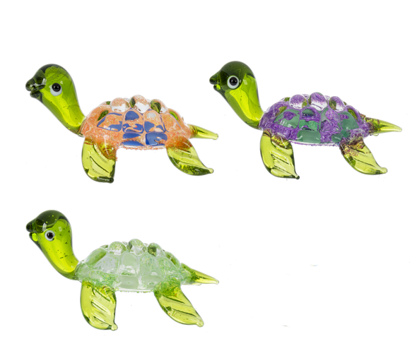 Glass Turtle  Figurine
