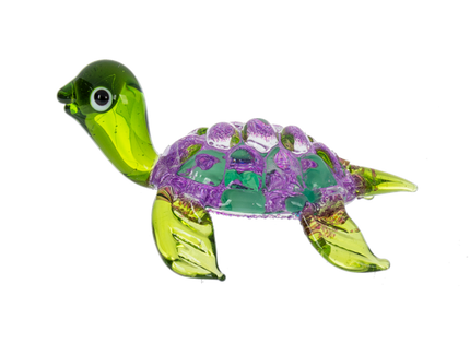 Glass Turtle  Figurine