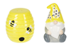 Life is Sweet Bee - Bee Gnome Salt & Pepper Shaker