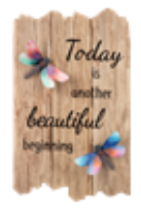 Happy Thoughts Wall Plaque