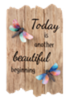 Happy Thoughts Wall Plaque