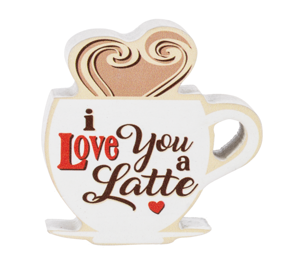 Wood Block Love Talk Decor/Sign