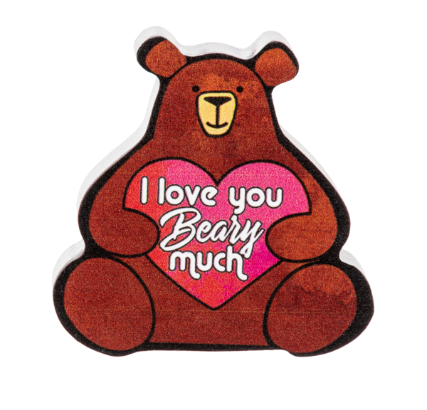 Wood Block Love Talk Decor/Sign