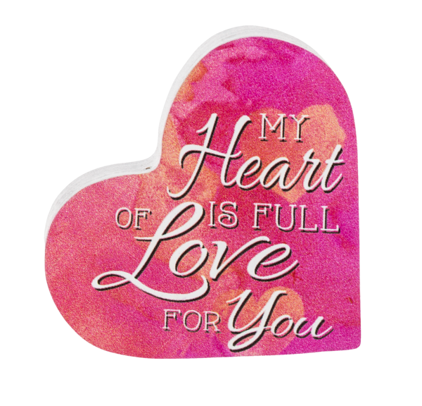 Wood Block Love Talk Decor/Sign