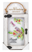 Love Blooms Mini Window Ornament