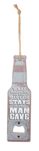 Man Cave Bottle Opener