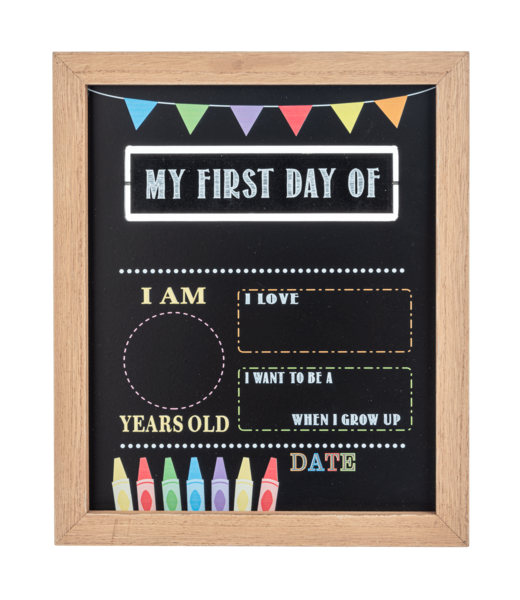 My First/Last Day of School Chalkboard Sign