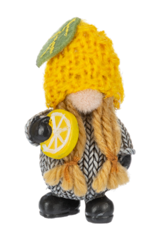 Lemons & Gnomes Charm Figurines