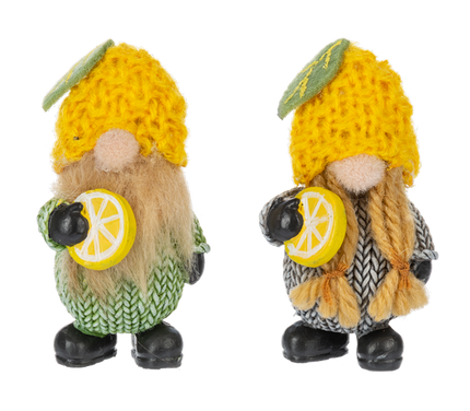 Lemons & Gnomes Charm Figurines