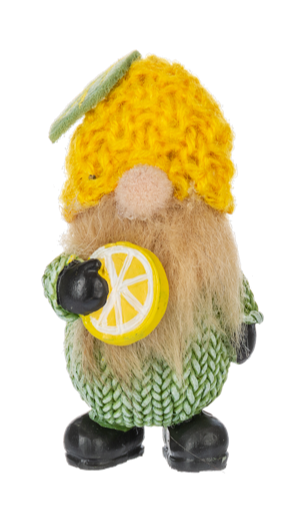 Lemons & Gnomes Charm Figurines