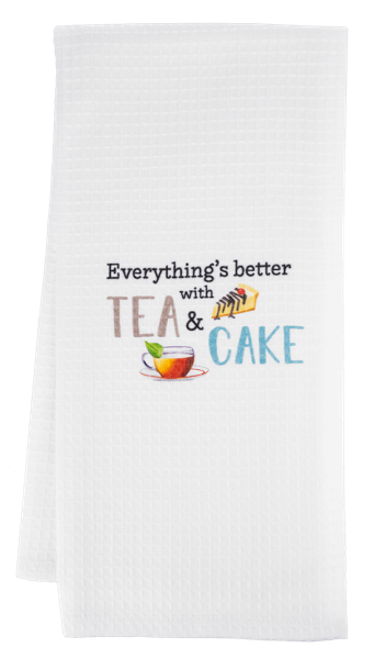 Food/Drink Pairings Tea Towel