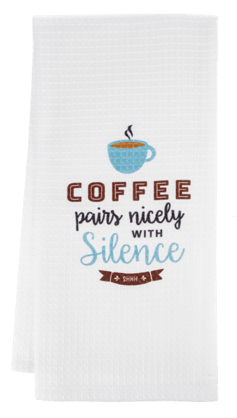 Food/Drink Pairings Tea Towel