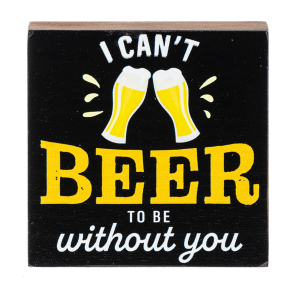 "Pairings" 2.5" X 2.5" x 1"  Wooden Signs