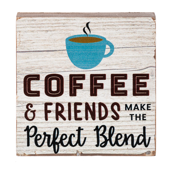 "Pairings" 2.5" X 2.5" x 1"  Wooden Signs