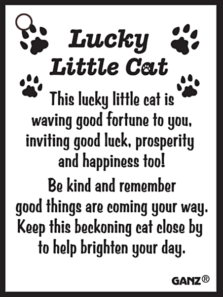 Good Luck Cat Ornament
