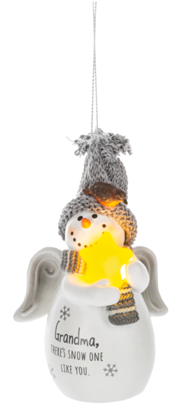 Light Up Snowman Ornament