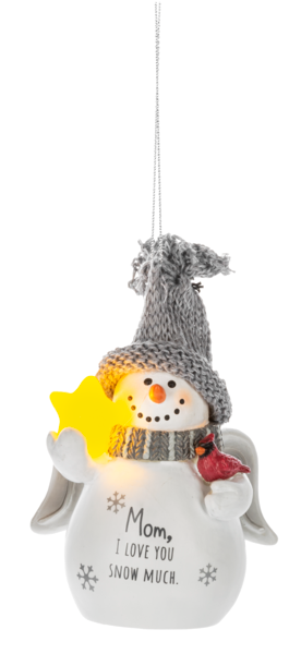 Light Up Snowman Ornament